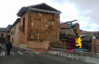 El cambio de propiedad retrasa las obras de consolidaci&oacute;n del palacio de Bustamante