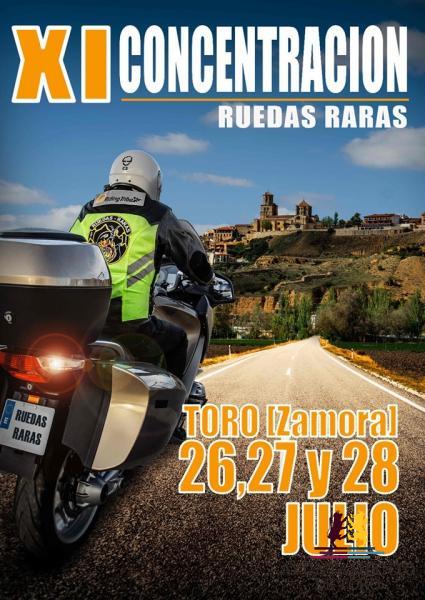 Aficionados a las motos se re&uacute;nen en la concentraci&oacute;n de ``Ruedas Raras``
