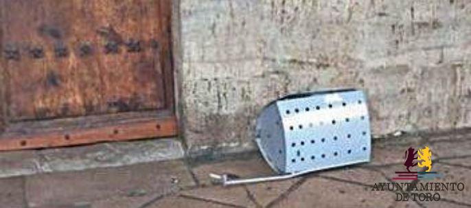 El Ayuntamiento de Toro solicita colaboraci&oacute;n para localizar a los autores de actos vand&aacute;licos