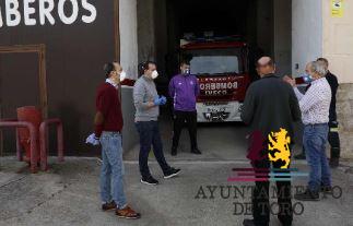 La Diputaci&oacute;n estudiar&aacute; tras la epidemia las mejoras solicitadas por los Bomberos de Toro