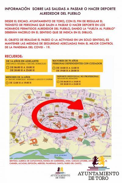 Polic&iacute;a y Alcald&iacute;a piden que la ``vuelta al pueblo`` en Toro se complete en un &uacute;nico sentido