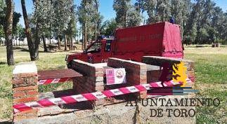 Los bomberos de Toro alertan sobre el alto riesgo de incendios forestales