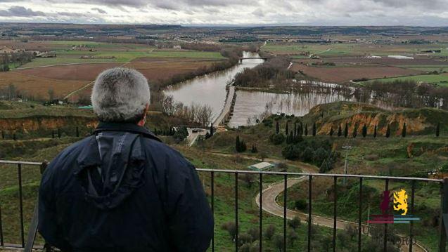 La crecida del Duero en Toro obliga a extremar precauciones en las fincas del entorno